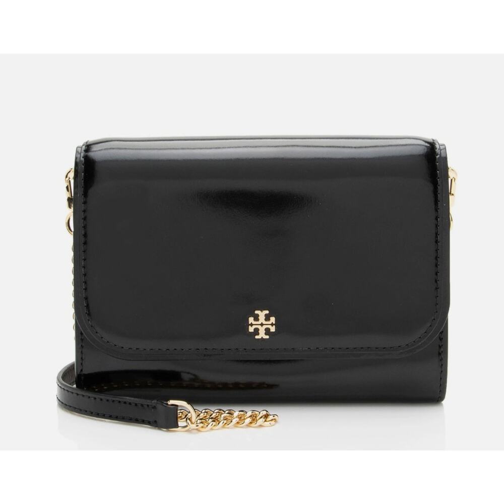 TORY BURCH Emerson Smooth Chain Wallet NWT - Picture 1 of 6